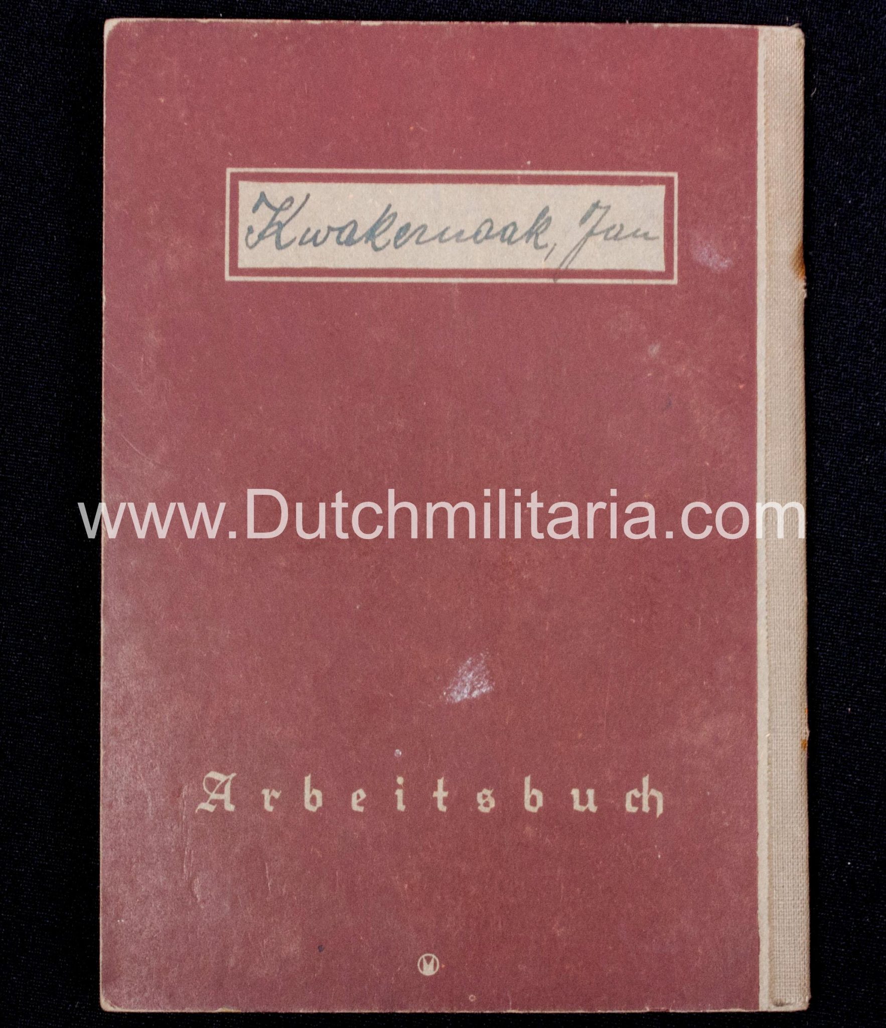 Paper grouping to a dutchman from the city of Sliedrecht (1940) - rare - Image 45