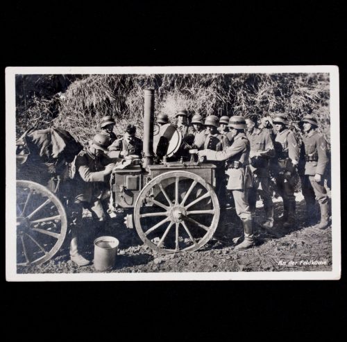 (Postcard) An der Feldküche