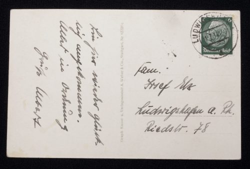 (Postcard) An der Feldküche