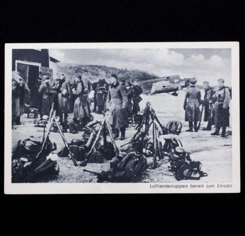(Postcard) Luftlandetruppen bereit zum Einsatz