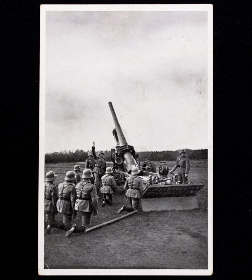 (Postcard) Schwere Artillerie