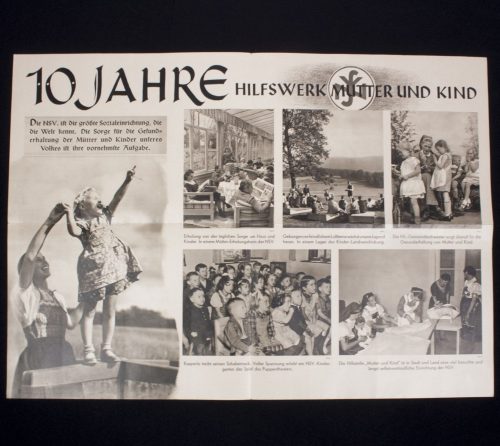 (Poster) 10 Jahre Hilfswerk Mutter und Kind