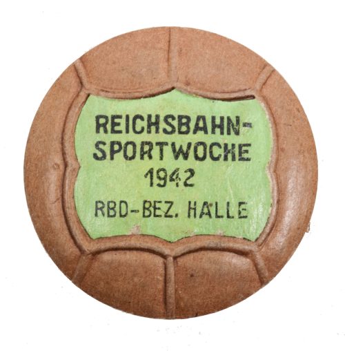 Reichsbahn-Sportwoche 1942 RBD-BEZ.Halle abzeichen