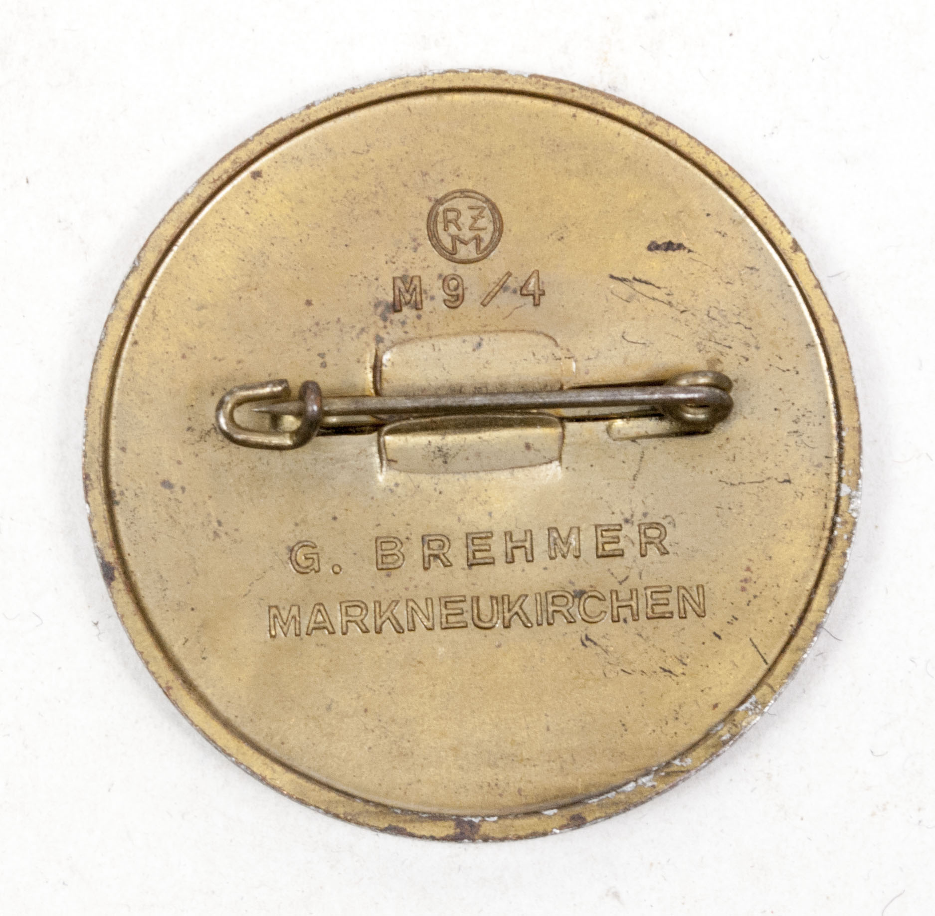 Reichsparteitag 1939 bronze badge for Ortskundige (2) Reichsparteitag 1939 bronze badge for Ortskundige