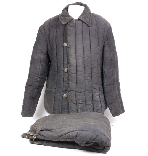 Russian prisonjacket Telogreika + trousers for German prisoners