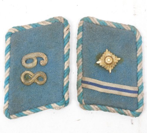 SA Collar Tabs Oberscharführer Gau Bayerische Ostmark (RZM)