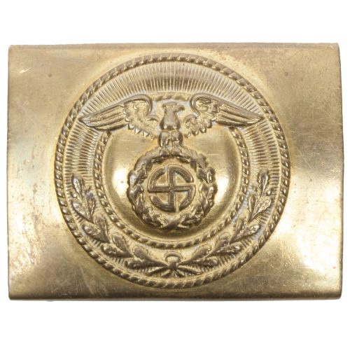 SA buckle with Sunwheel swastika