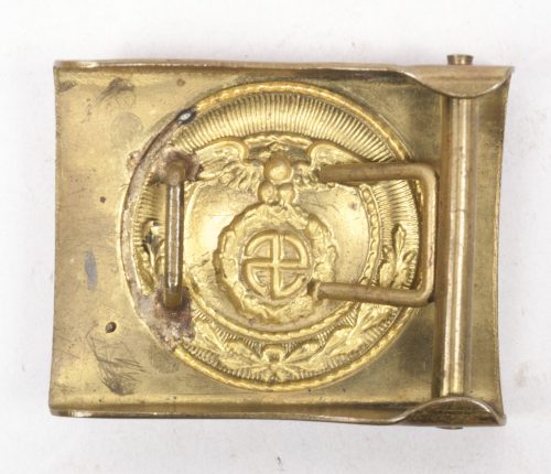 SA buckle with sunwheel swastika
