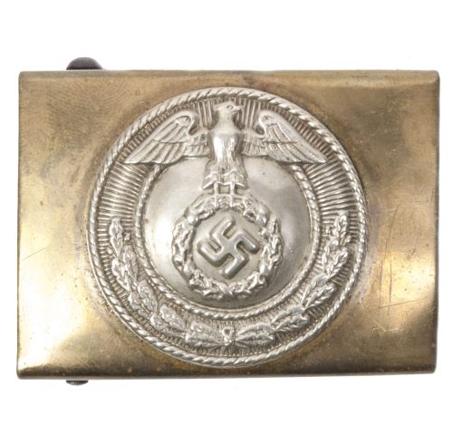 SA parade buckle with diagonal silver centre