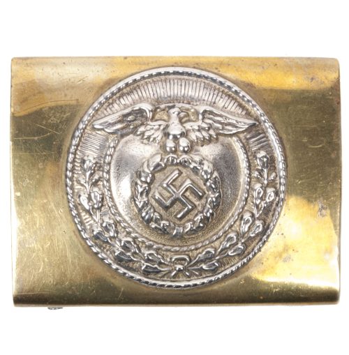 SA parade buckle with diagonal silver centre