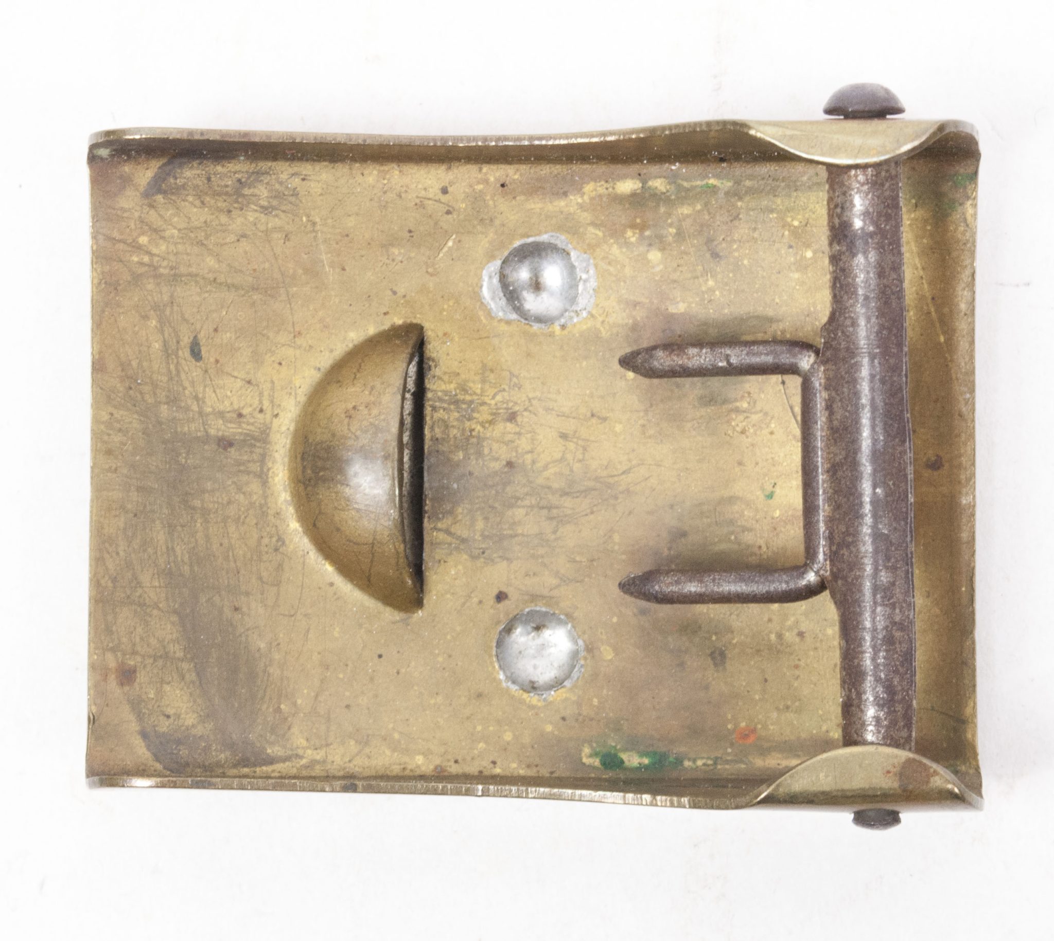 SA parade buckle with diagonal silver centre (5)