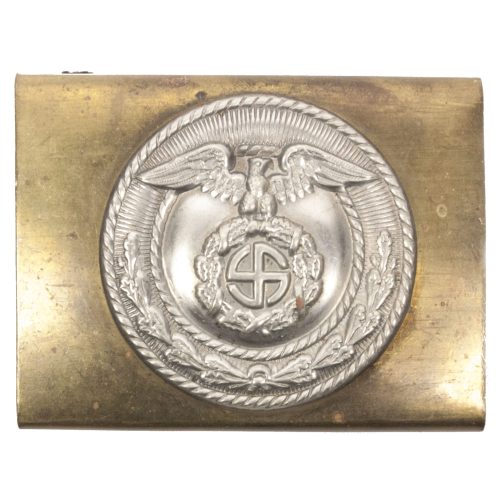 SA parade buckle with sunwheel silver centre