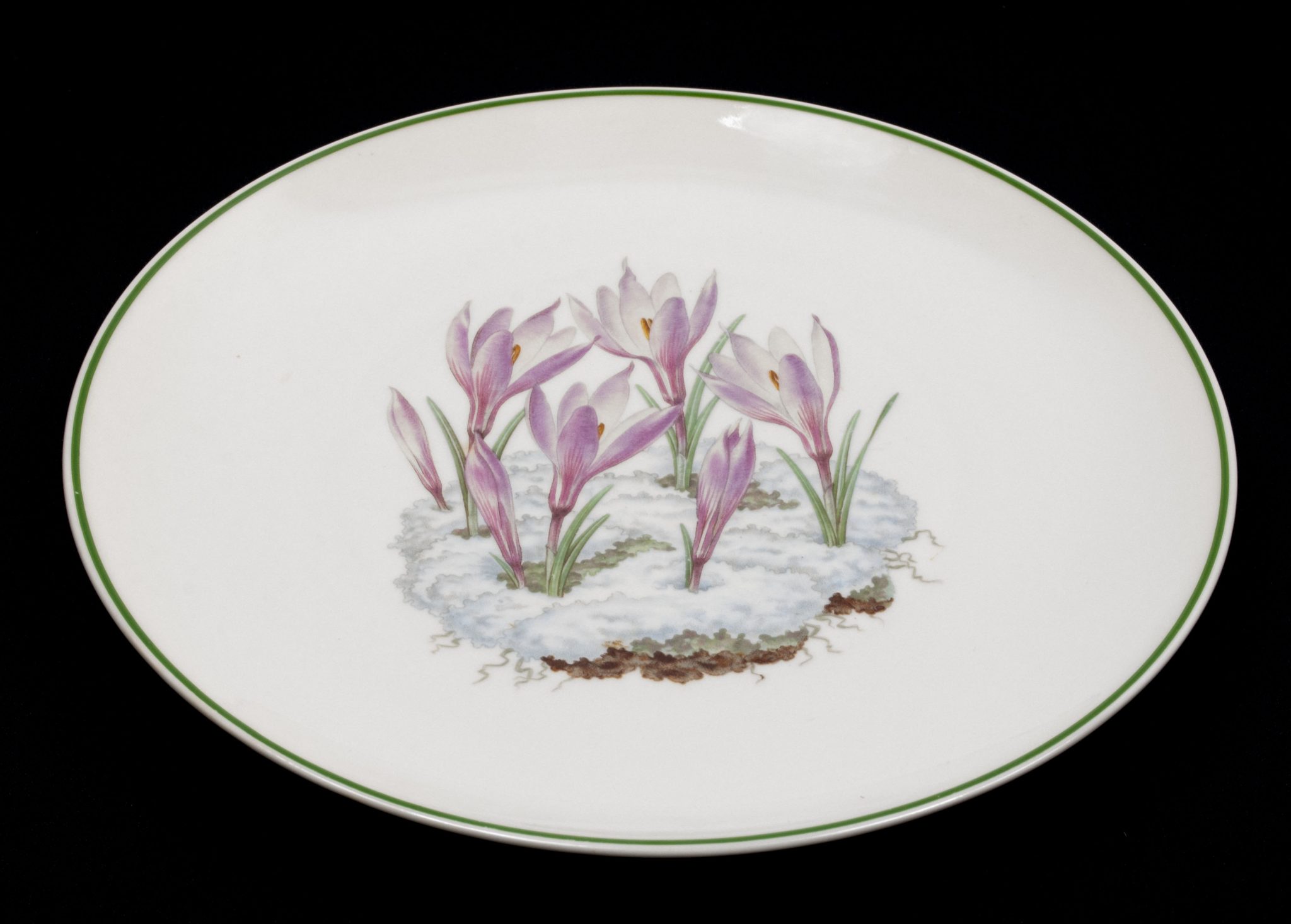 SS Julgabe der Chef des SS-Wirtschaftsverwaltungshauptamtes - Julfest 1943 Allach Julteller