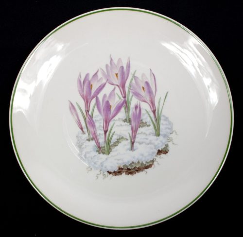 SS Julgabe der Chef des SS-Wirtschaftsverwaltungshauptamtes - Julfest 1943 Allach Julteller