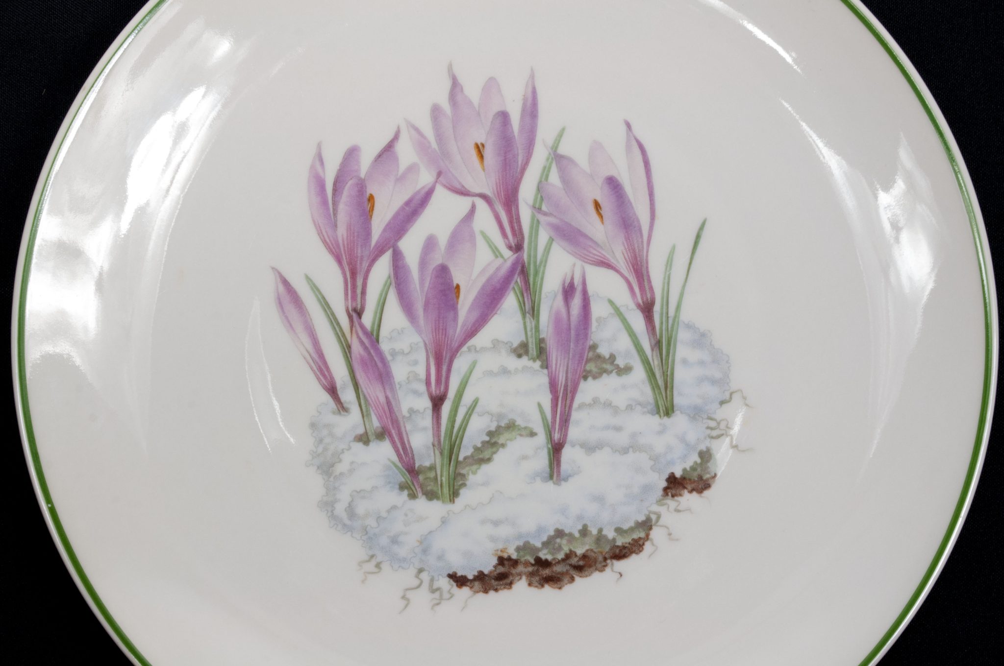 SS Julgabe der Chef des SS-Wirtschaftsverwaltungshauptamtes - Julfest 1943 Allach Julteller