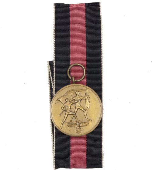 Sudetenland annexationmedal 1938