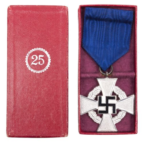 Treue Dienst 25 Jahre + etui