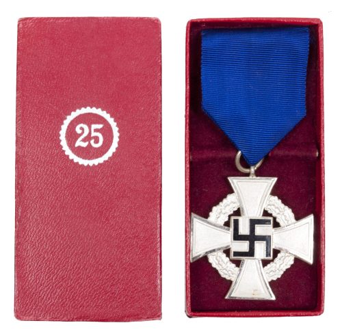 Treue Dienst 25 Jahre + etui