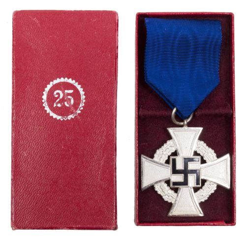 Treue Dienst 25 Jahre + etui