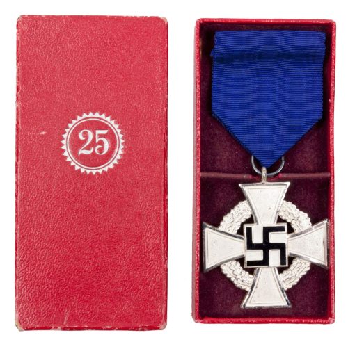 Treue Dienst 25 Jahre + etui