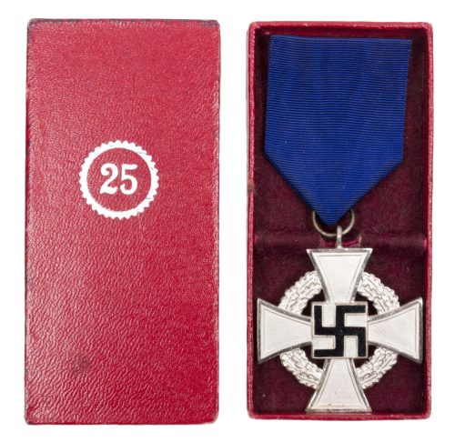 Treue Dienst 25 Jahre + etui