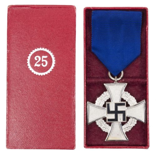 Treue Dienst 25 Jahre + etui (MM Wächtler & Lange)