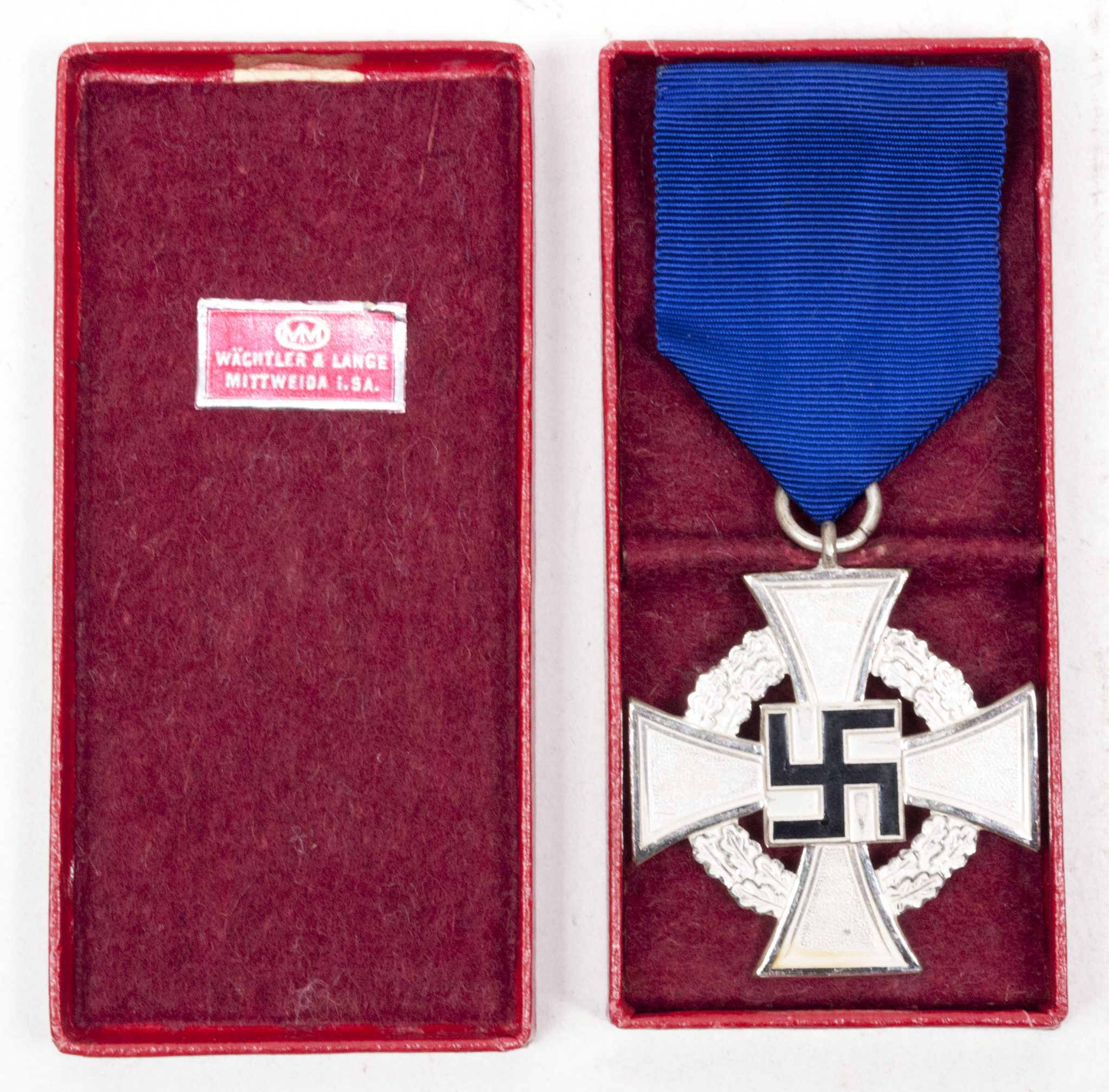 Treue Dienst 25 Jahre + etui (MM Wächtler & Lange) (7) Treue Dienst 25 Jahre + etui (MM Wächtler & Lange)