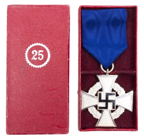 Treue Dienst 25 Jahre + etui (Wächtler & Lange)