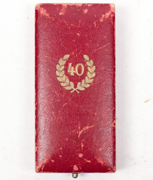 Treue Dienst 40 Jahre + etui