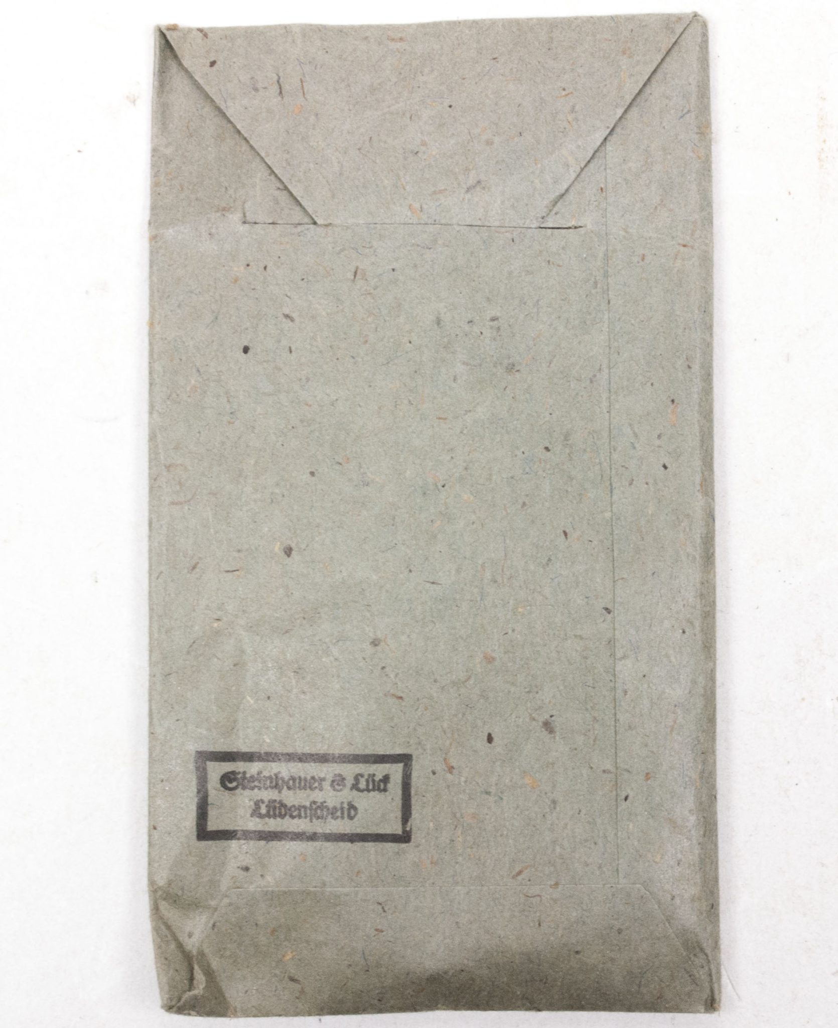 Verwundetenabzeichen Silber + Tüte (MM Steinhauer & Lück Lüdenscheid) - Unissued