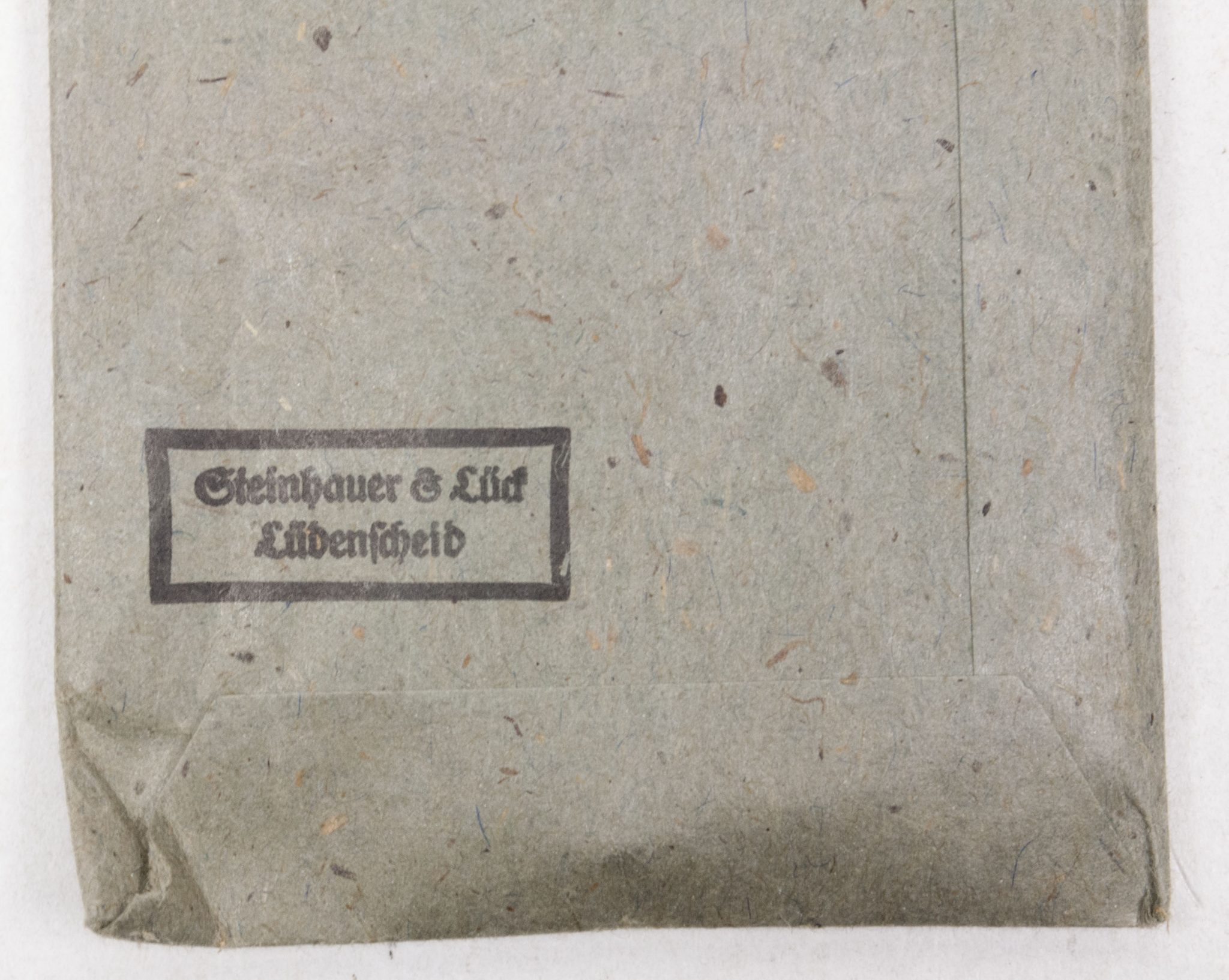 Verwundetenabzeichen Silber + Tüte (MM Steinhauer & Lück Lüdenscheid) - Unissued