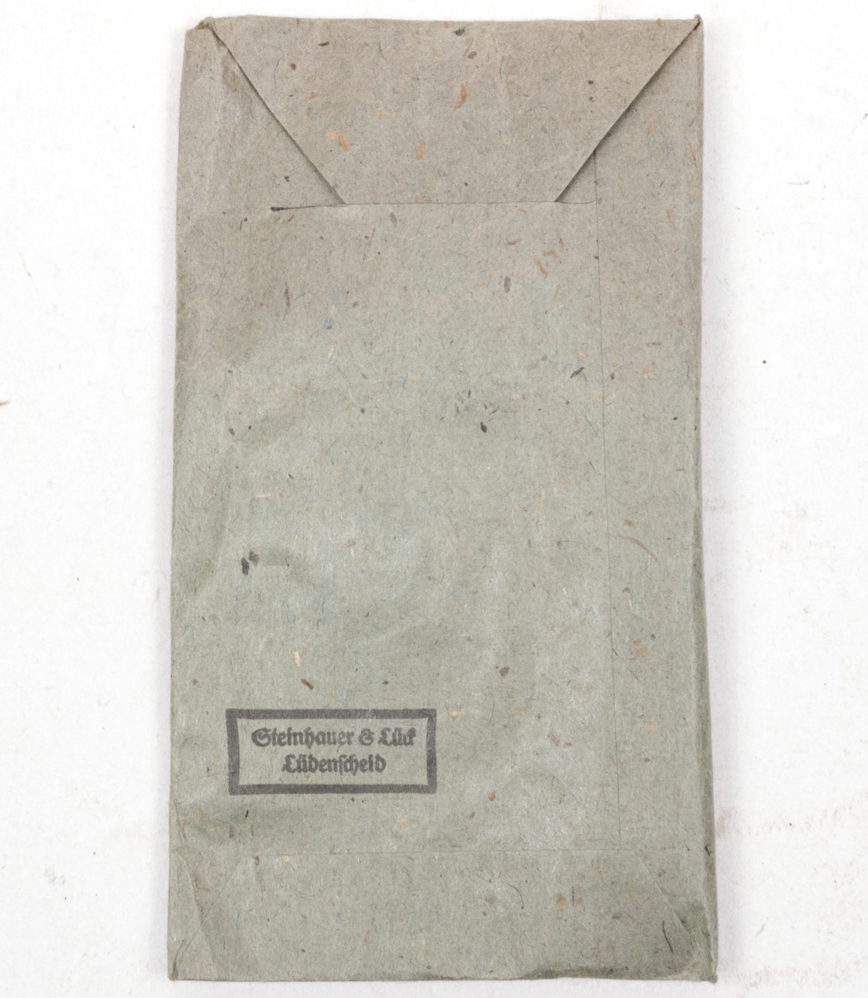 Verwundetenabzeichen Silber + Tüte (MM Steinhauer & Lück Lüdenscheid) - Unissued