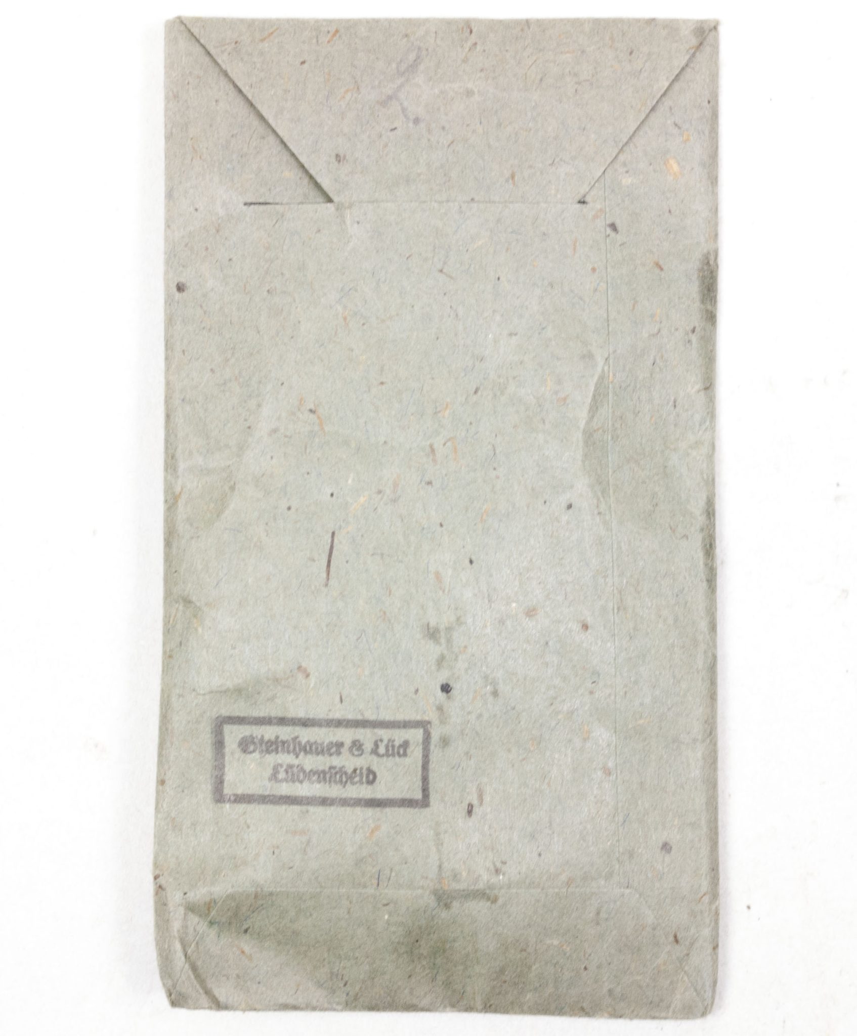 Verwundetenabzeichen Silber + Tüte (MM Steinhauer & Lück Lüdenscheid) - Unissued