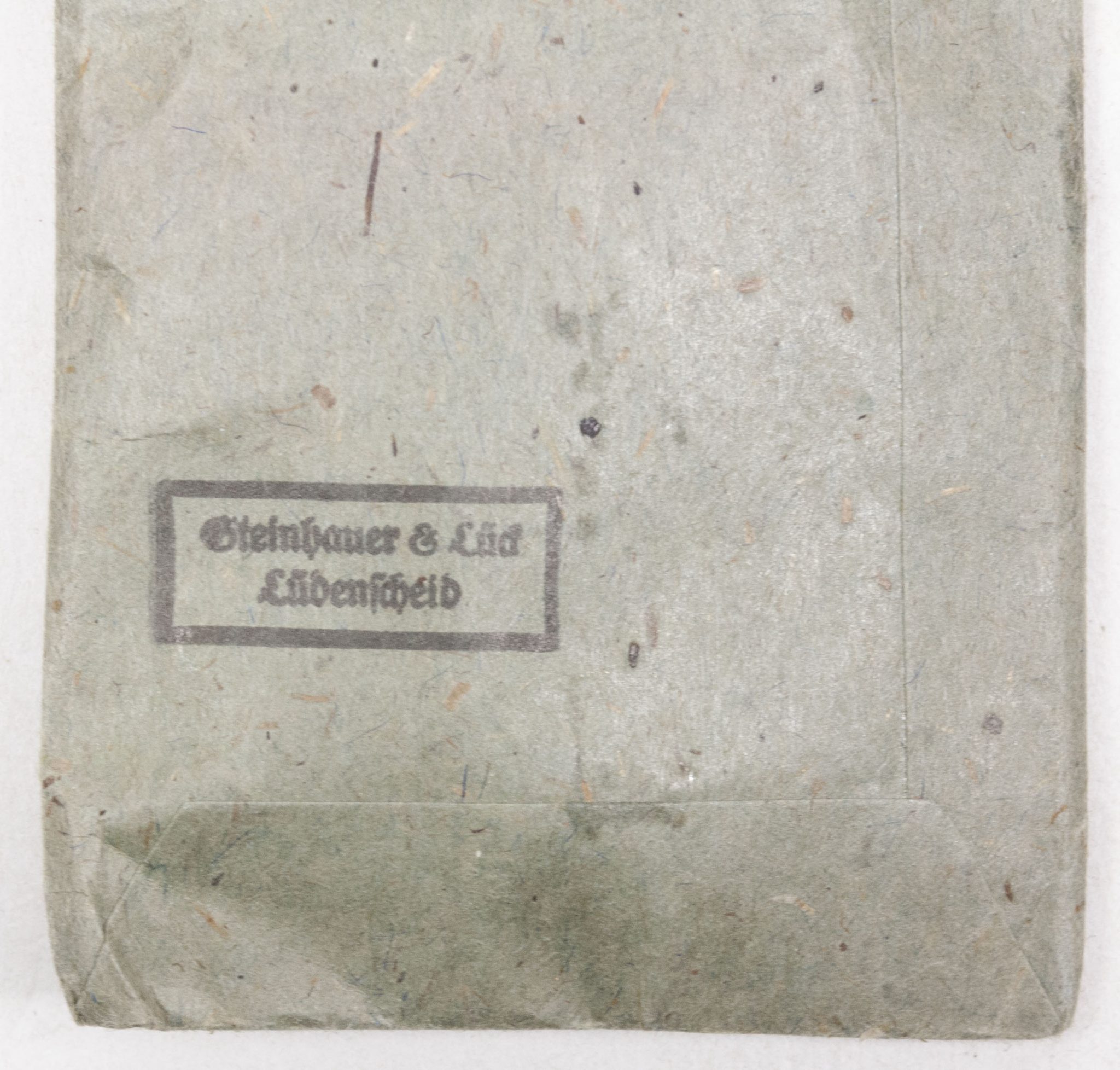 Verwundetenabzeichen Silber + Tüte (MM Steinhauer & Lück Lüdenscheid) - Unissued