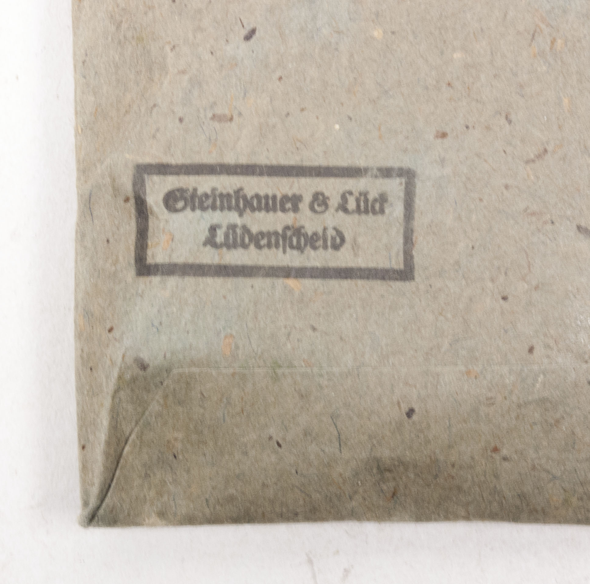 Verwundetenabzeichen Silber + Tüte (MM Steinhauer & Lück Lüdenscheid) - Unissued