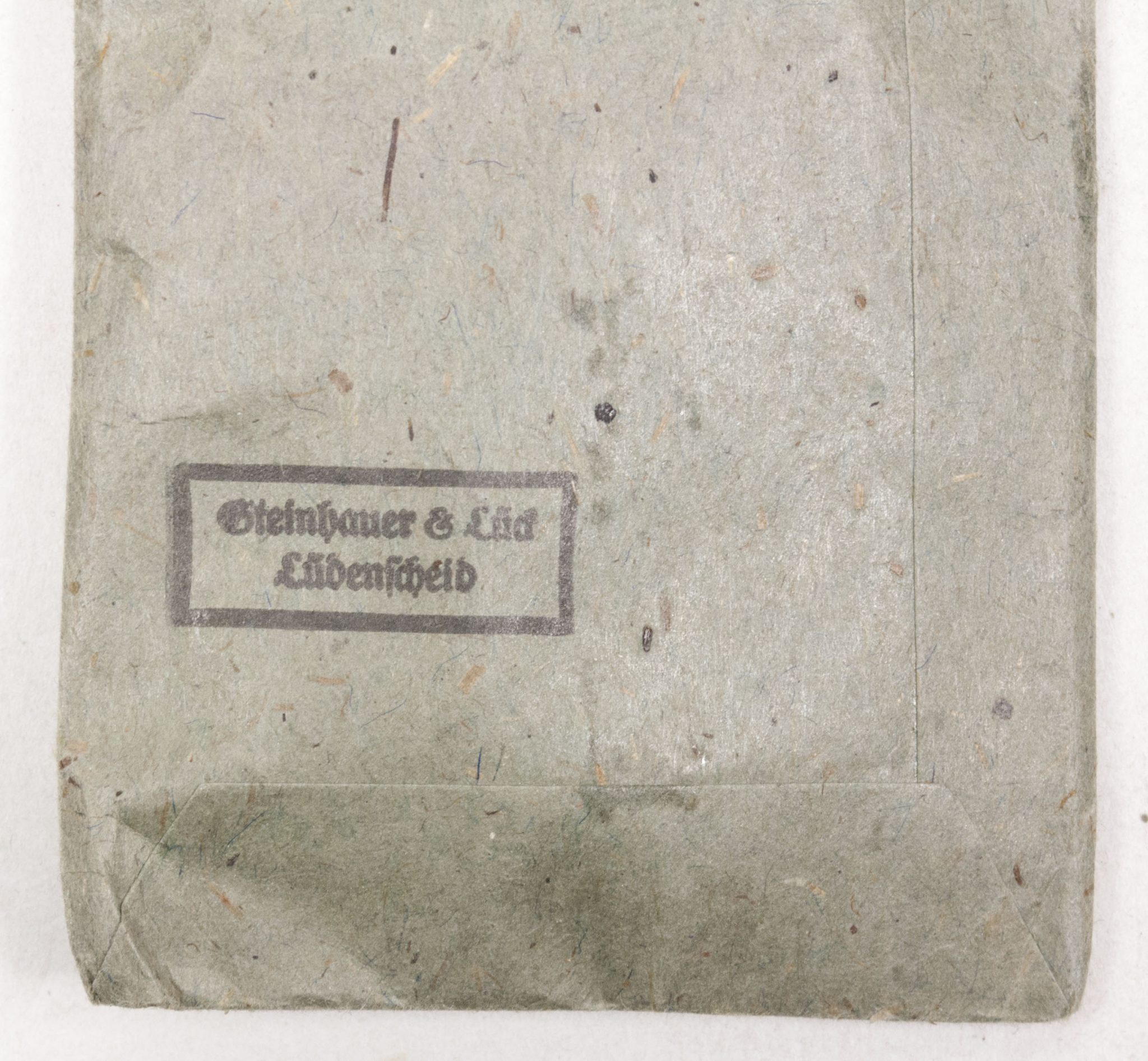 Verwundetenabzeichen Silber + Tüte (MM Steinhauer & Lück Lüdenscheid) - Unissued