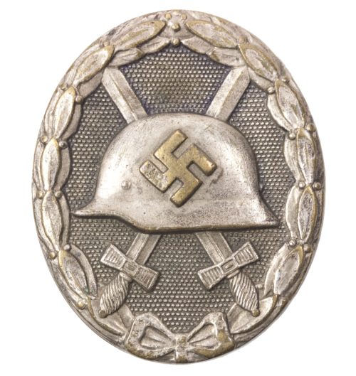 Verwundetenabzeichen silber buntmetal (VWA) Woundbadge in silver
