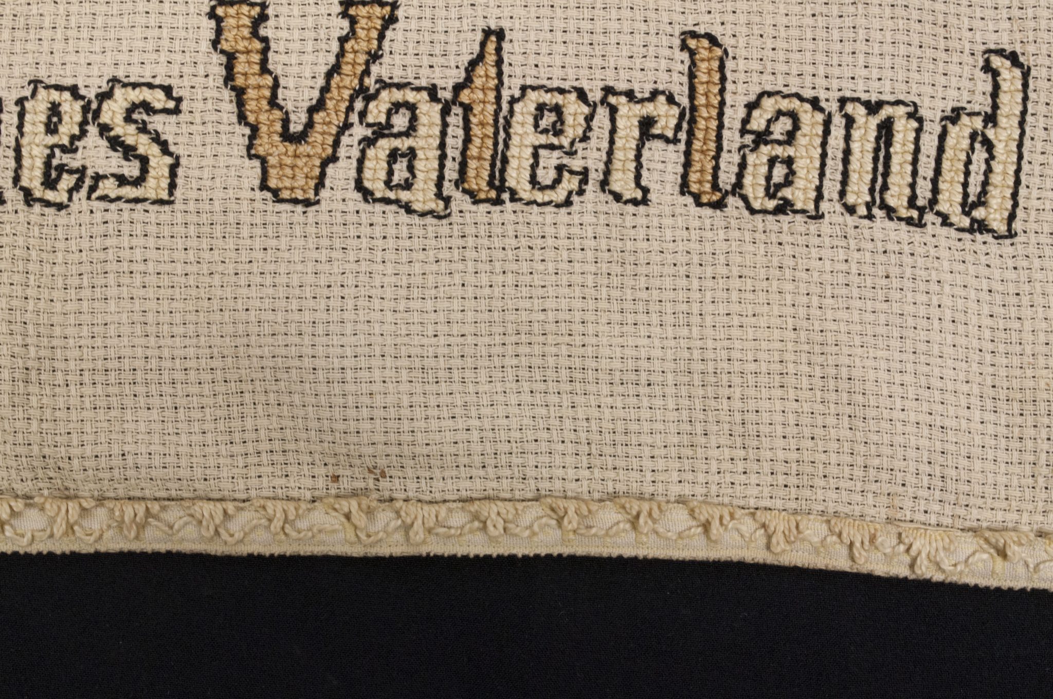 WWI German patriotic tapestry (140x55 cm) - Image 24