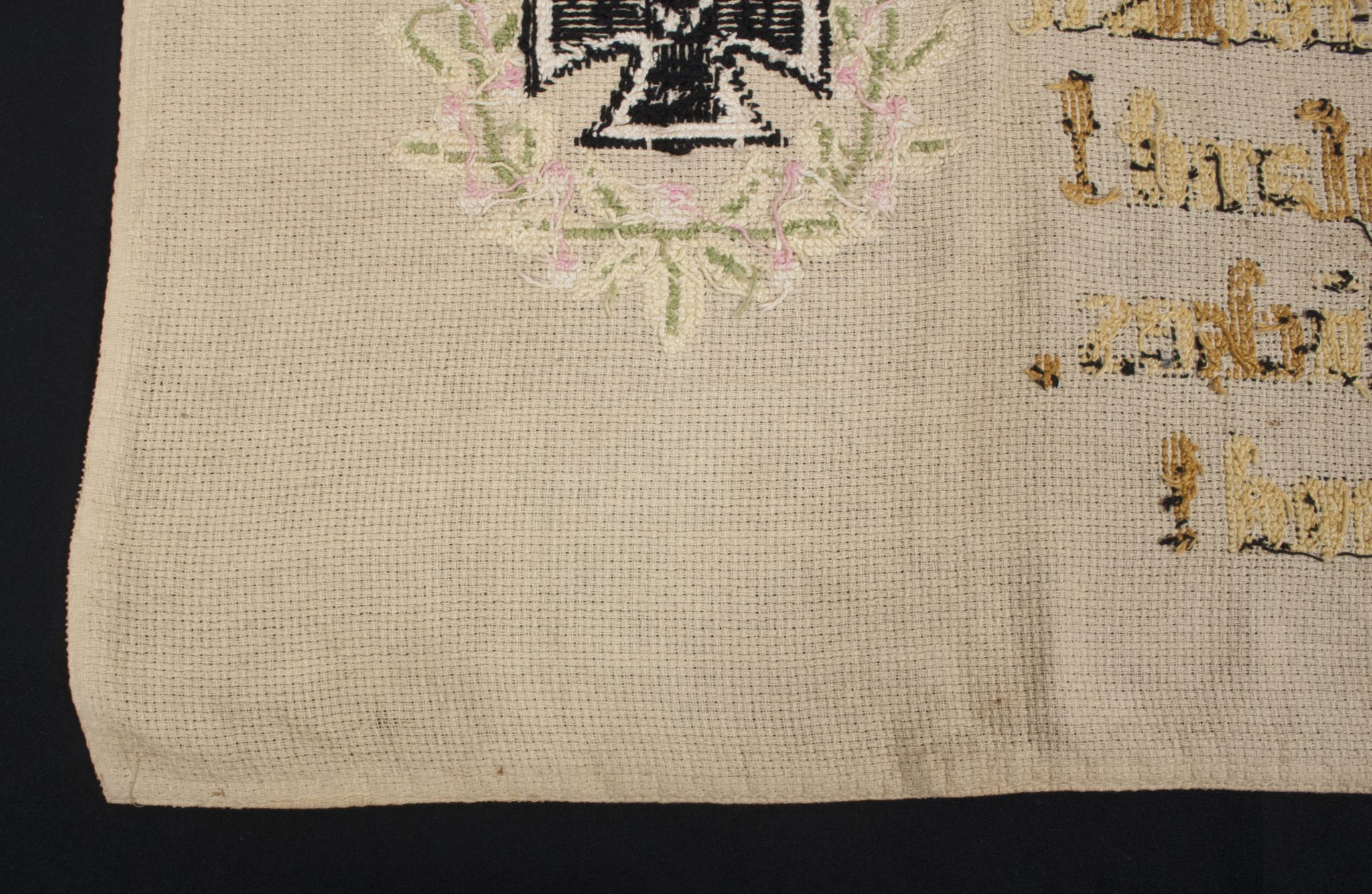 WWI German patriotic tapestry (140x55 cm) - Image 36