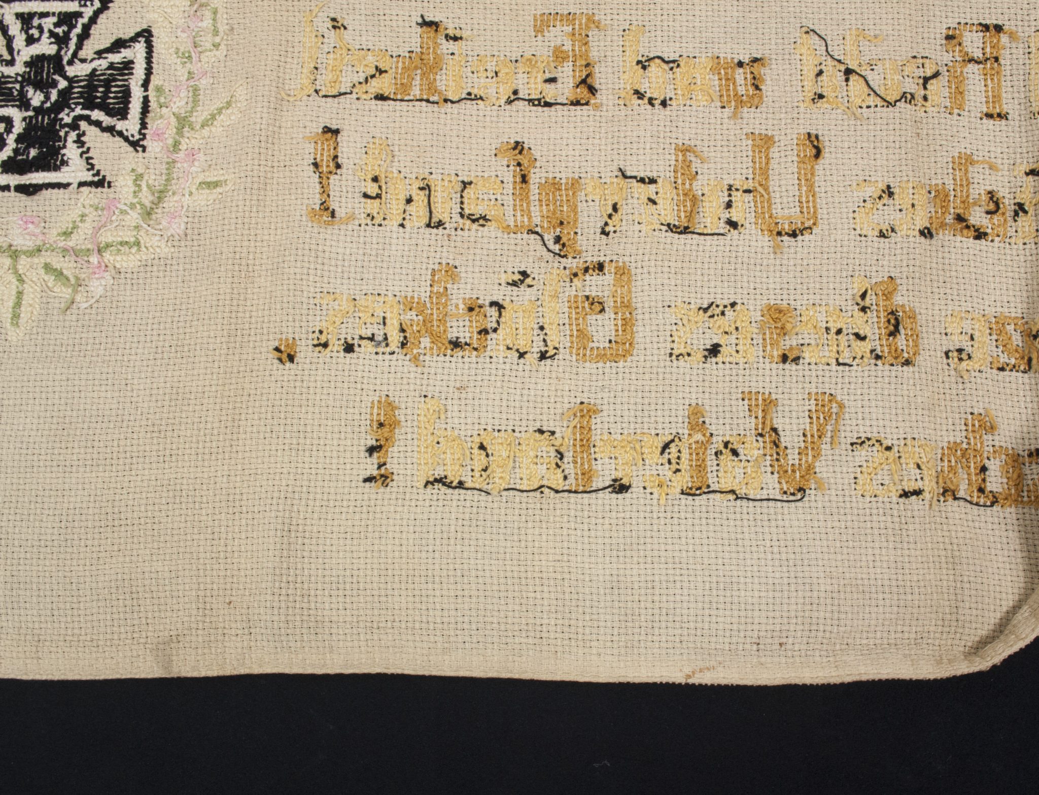 WWI German patriotic tapestry (140x55 cm) - Image 37