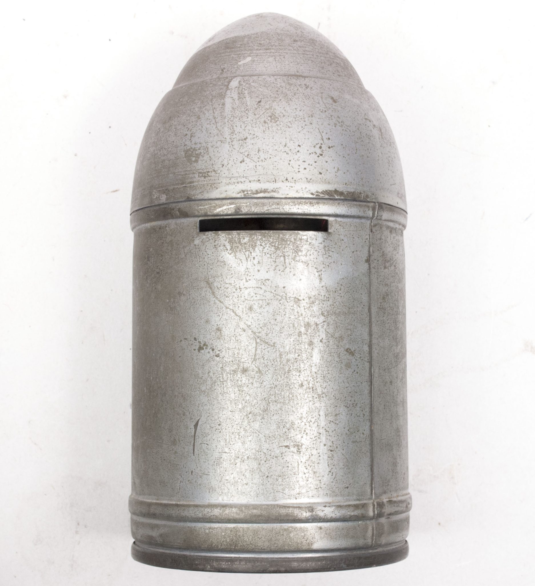 WWI German piggybank Dicke Bertha 42 CM - Der Feinde Kummer sind unsre Brummer - with key - RARE