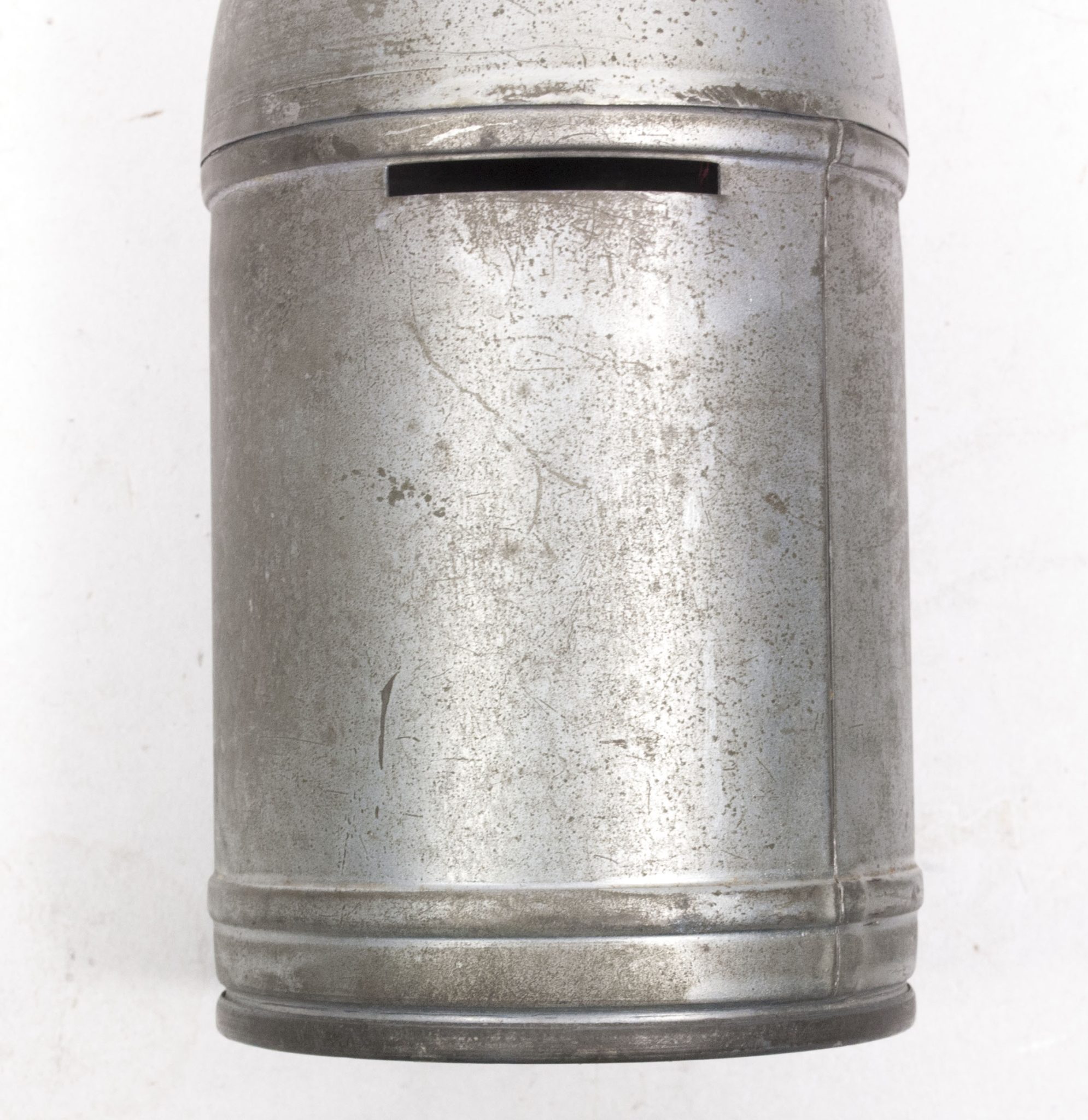 WWI German piggybank Dicke Bertha 42 CM - Der Feinde Kummer sind unsre Brummer - with key - RARE