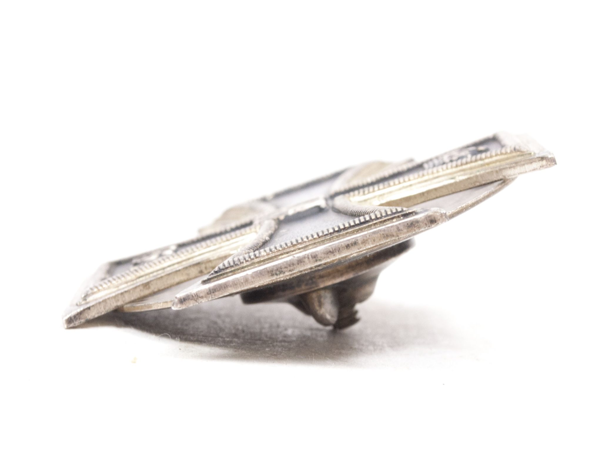 WWI Iron Cross first class (EK1) - One piece Schraubscheibe (Maker Otto Schickle)