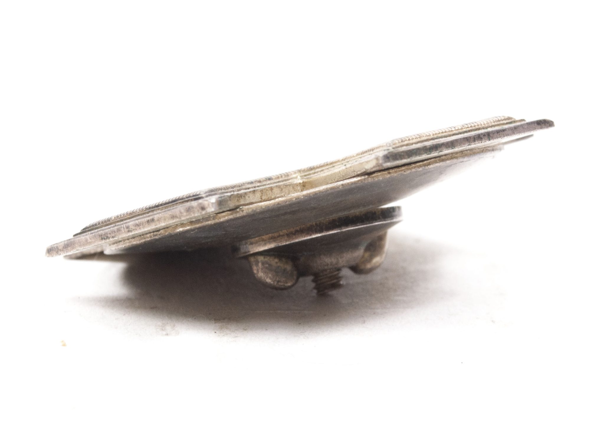 WWI Iron Cross first class (EK1) - One piece Schraubscheibe (Maker Otto Schickle)