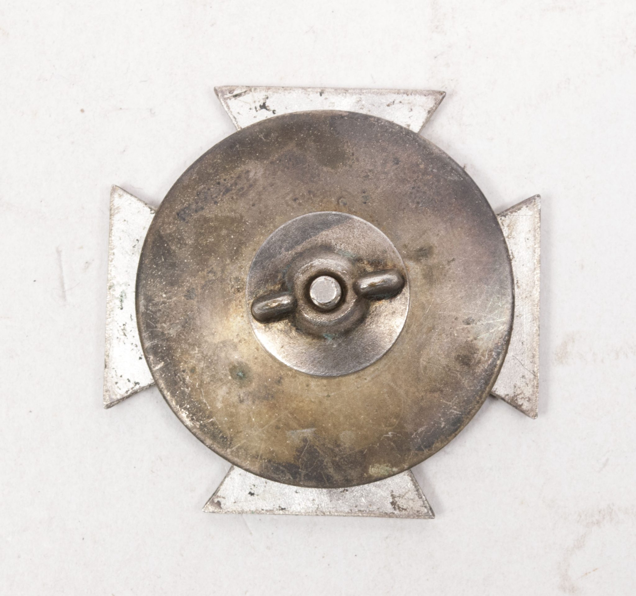 WWI Iron Cross first class (EK1) - One piece Schraubscheibe (Maker Otto Schickle)