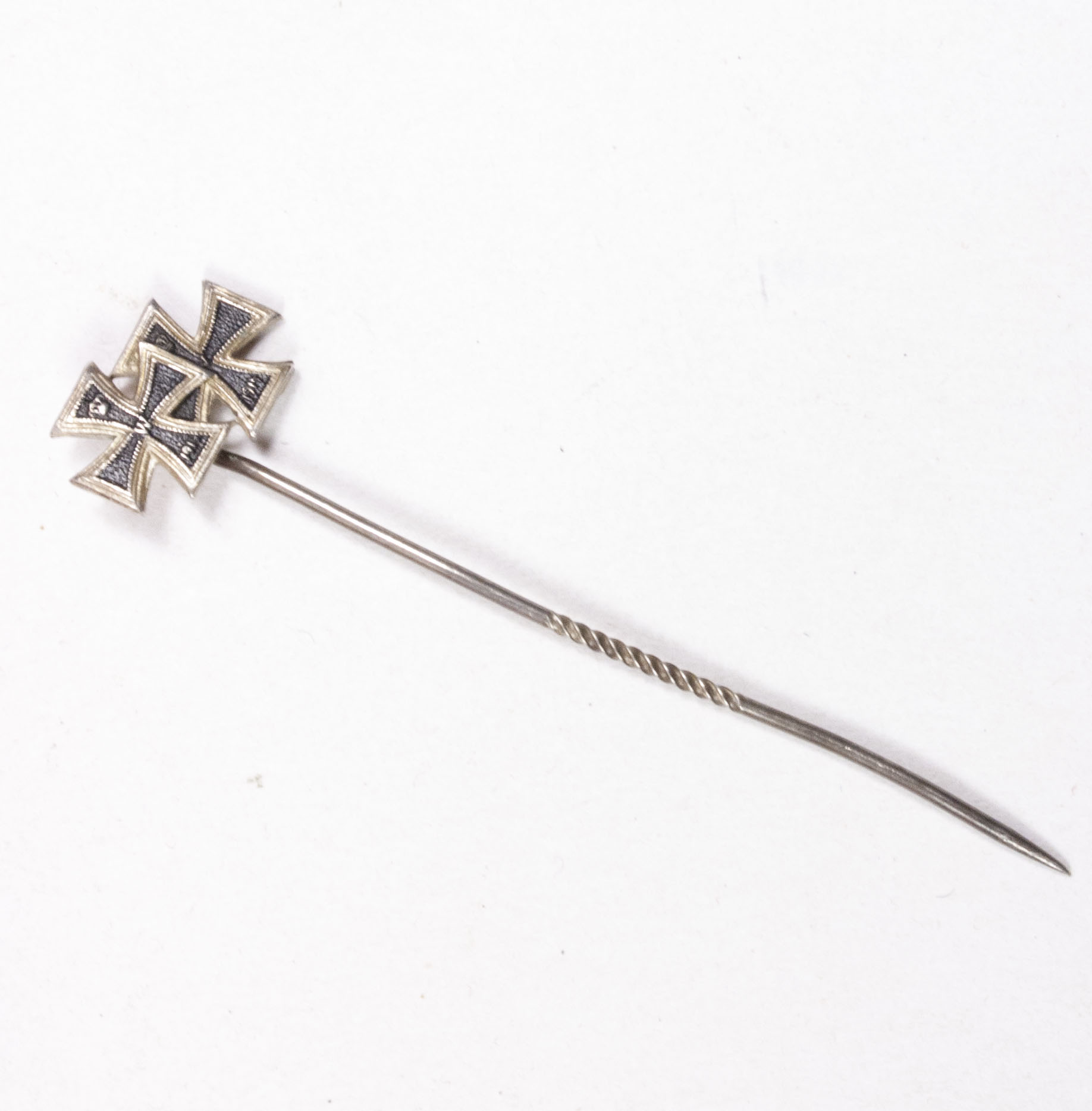 WWI stickpin Iron cross first and second class (EK1 + ek2) (1) WWI stickpin Iron cross first and second class (EK1 + ek2)