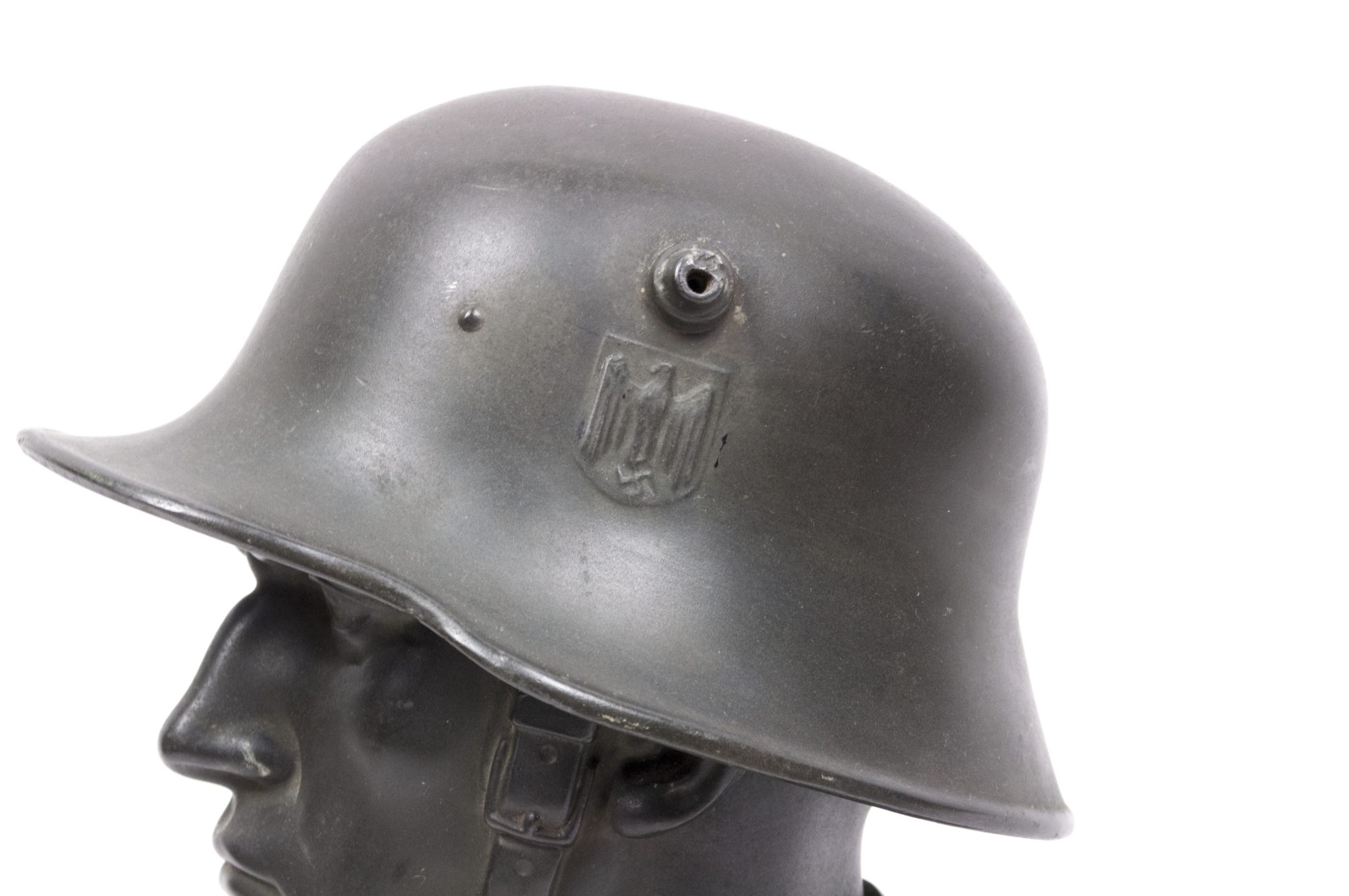 WWII Large German Wehrmacht soldier bust (30 cm height) - Image 13