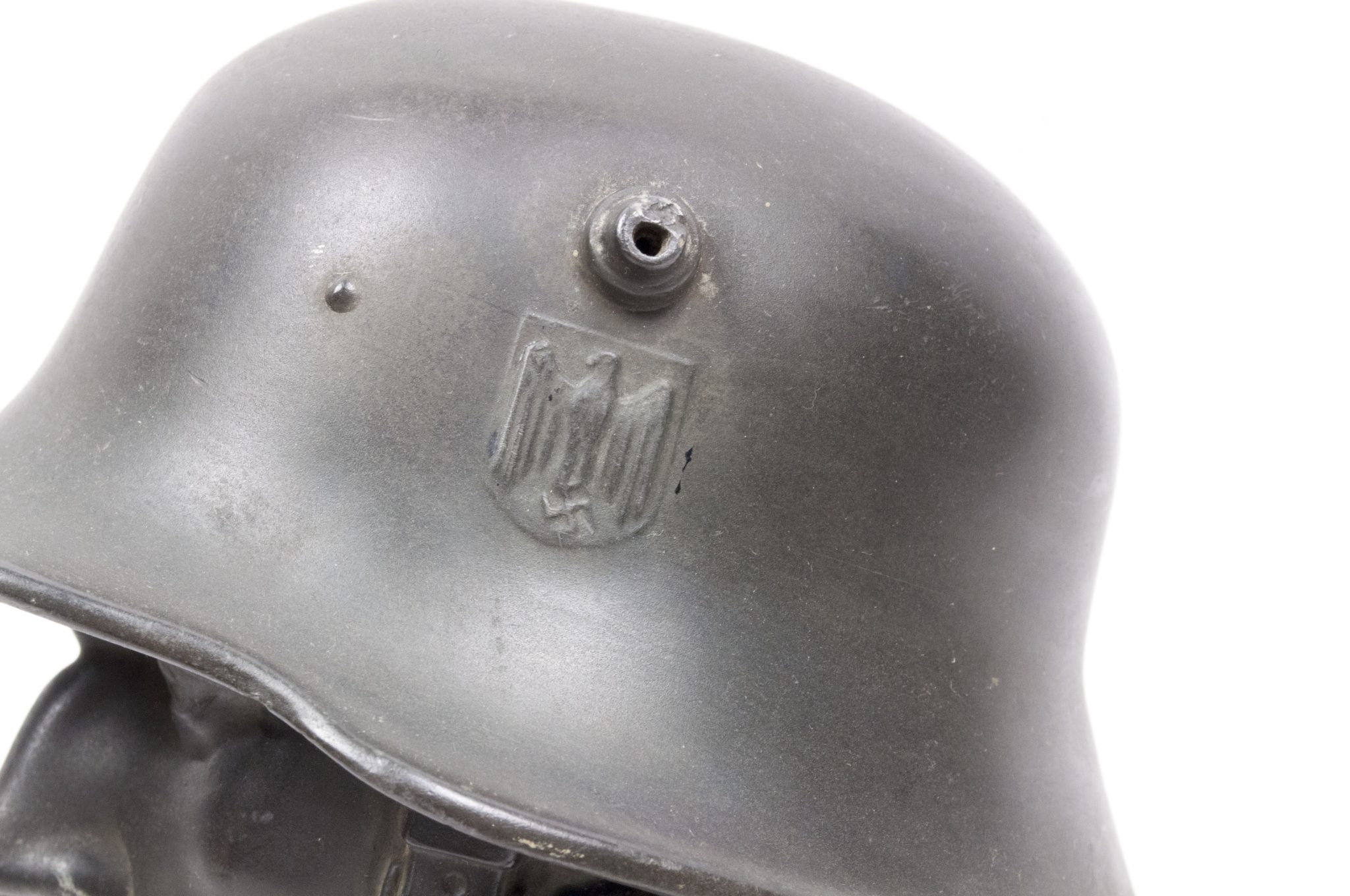 WWII Large German Wehrmacht soldier bust (30 cm height) - Image 15