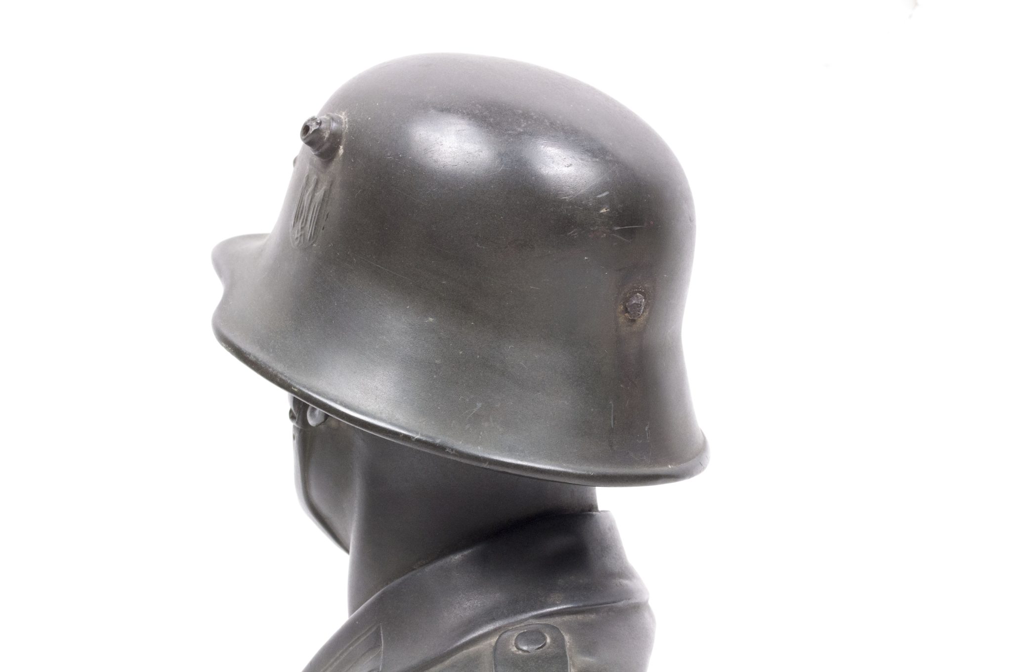 WWII Large German Wehrmacht soldier bust (30 cm height) - Image 23