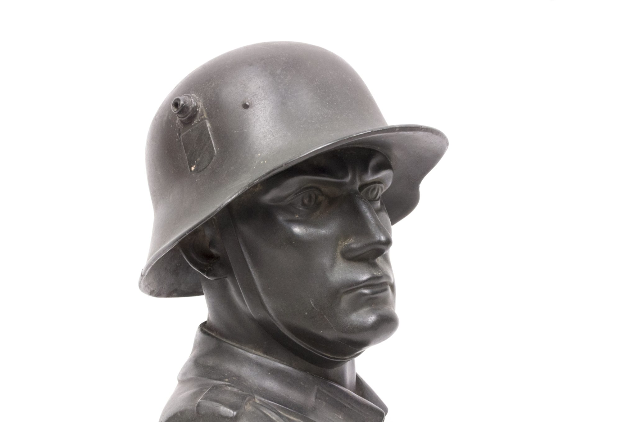 WWII Large German Wehrmacht soldier bust (30 cm height) - Image 33